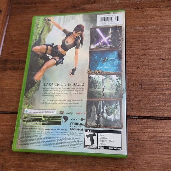 Tomb Raider Legend Microsoft Original Xbox - Picture 3 of 5